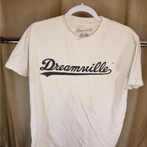 JCole- Dreamville White Short Sleeve Men's Tee